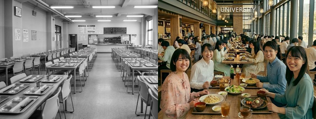 学食革命 - Before/After