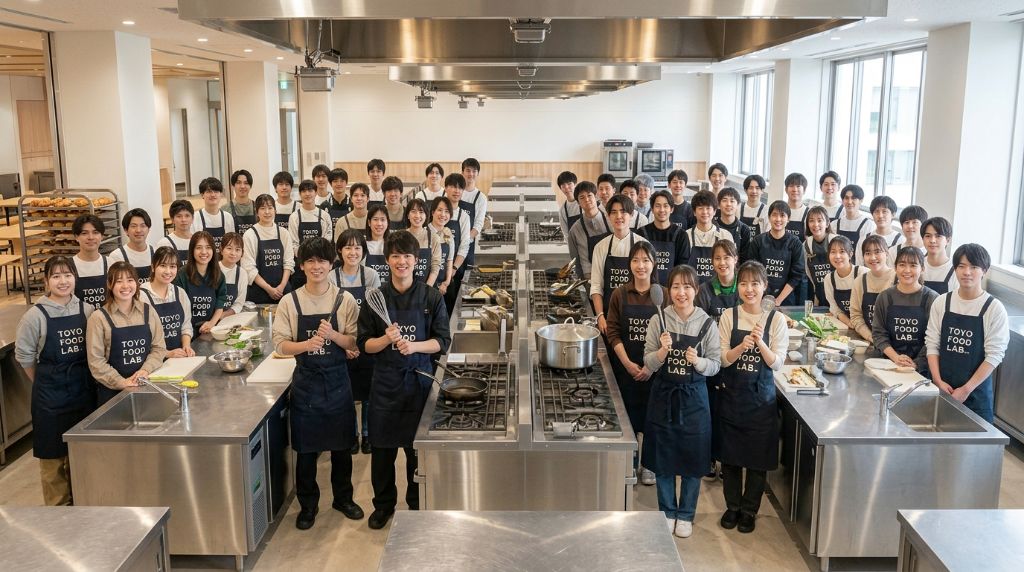 TOYO FOOD LAB学生集合写真