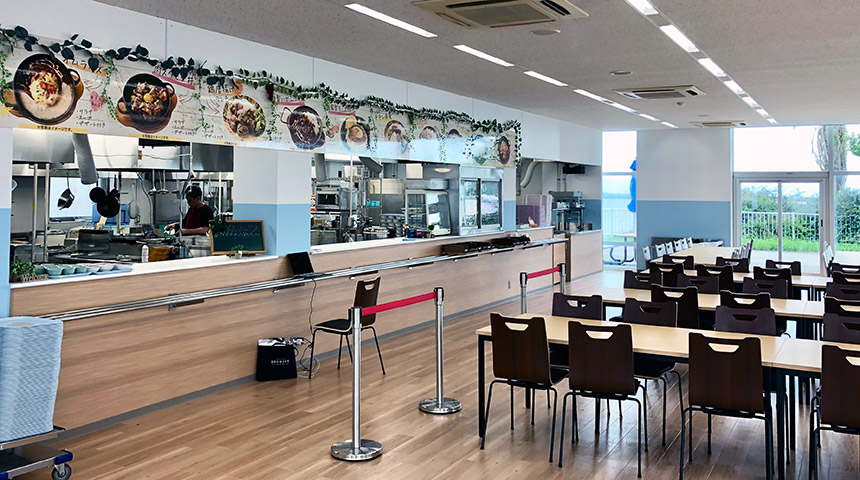 神戸国際大学 4号館 学生食堂 SKY COURT(スカイコート)